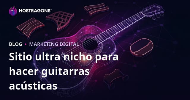 Sitio Ultra Niche Especializado en Construcción de Guitarras Acústicas y Materiales para Luthiers