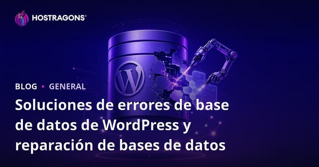 Soluciones de Errores de Base de Datos de WordPress y Reparación de Bases de Datos