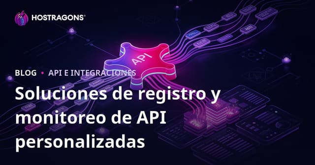 Soluciones de registro y monitoreo de API personalizadas