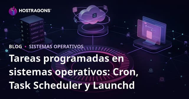 Tareas programadas en sistemas operativos: Cron, Task Scheduler y Launchd