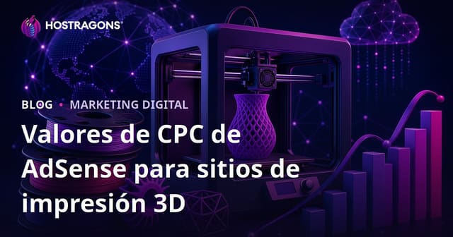 Valores de CPC de AdSense para Sitios de Impresión 3D y Reseñas de Filamentos en 2026