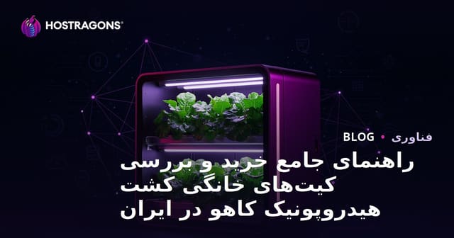 راهنمای جامع خرید و بررسی کیت‌های خانگی کشت هیدروپونیک کاهو در ایران