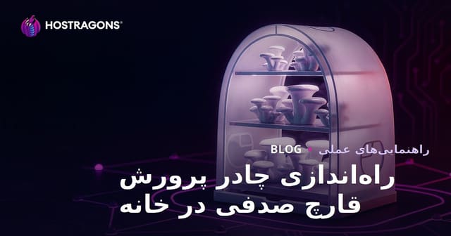 راهنمای گام به گام راه‌اندازی چادر پرورش قارچ صدفی در خانه