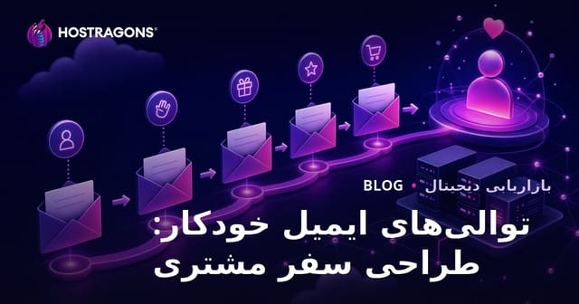 توالی‌های ایمیل خودکار: طراحی سفر مشتری