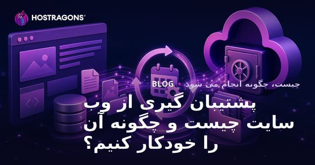 پشتیبان گیری از وب سایت چیست و چگونه آن را خودکار کنیم؟