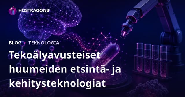 Keinotekoinen Älykkyys Lääkkeen Löytämisessä ja Kehitysteknologioissa
