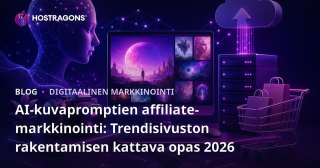AI-kuvapromptien affiliate-markkinointi: Trendisivuston rakentamisen kattava opas 2026