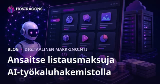 AI-työkaluhakemisto: Kuinka perustaa listauspohjainen sivusto ja tienata listausmaksuilla