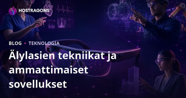 Älylasien tekniikat ja ammattimaiset sovellukset