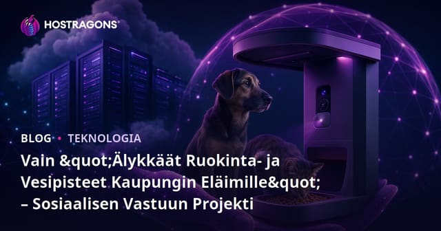 Vain "Älykkäät Ruokinta- ja Vesipisteet Kaupungin Eläimille" – Sosiaalisen Vastuun Projekti