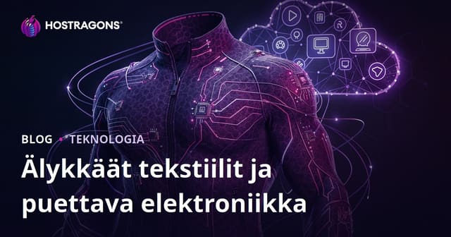 Älykäs tekstiili ja käytettävät elektroniset laitteet