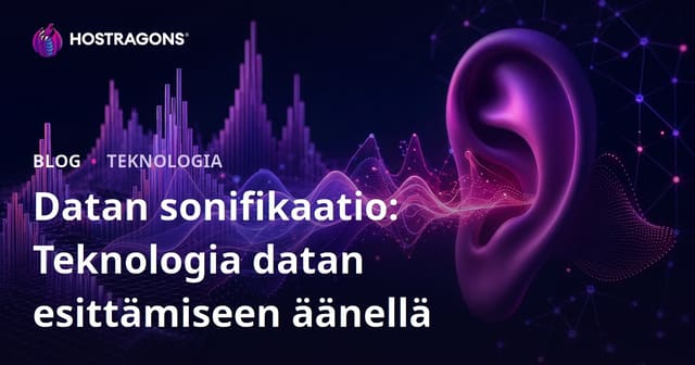 Datan sonifikaatio: Teknologia datan esittämiseen äänellä