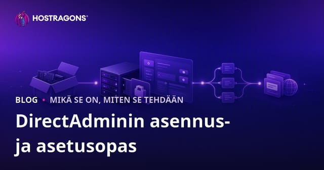 DirectAdmin Asennus ja Erityiset Asetukset