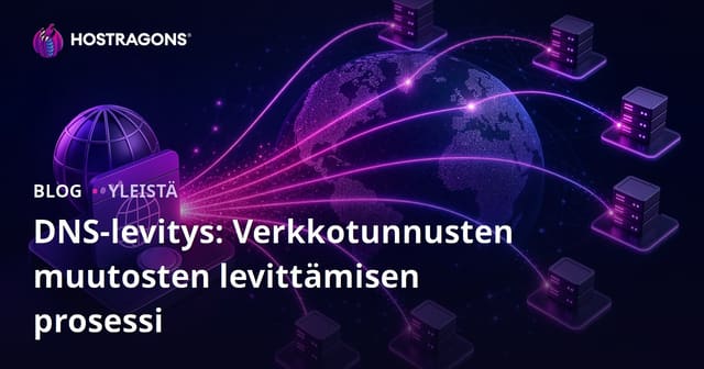 DNS-levitys: Verkkotunnusten muutosten levittämisen prosessi