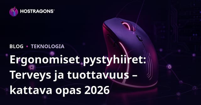 Ergonomiset pystyhiiret: Terveys ja tuottavuus – kattava opas 2026