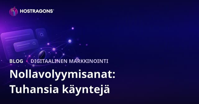 Miten saat tuhansia kävijöitä "hakutyökalujen nollahaku-avainsanoilla"?