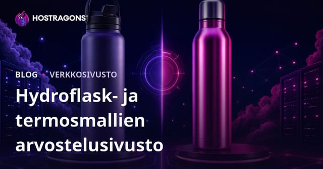 Hydroflask ja termos-mallien vertailusivusto – Näin rakennat tuottavan niche-arvosteluportaalin
