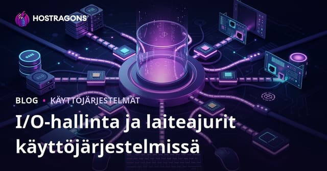 I/O-hallinta ja laiteajurit käyttöjärjestelmissä