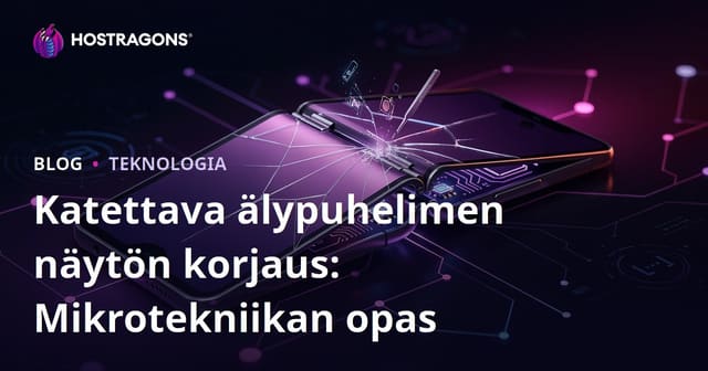 Katettava älypuhelimen näytön korjaus: Mikrotekniikan opas