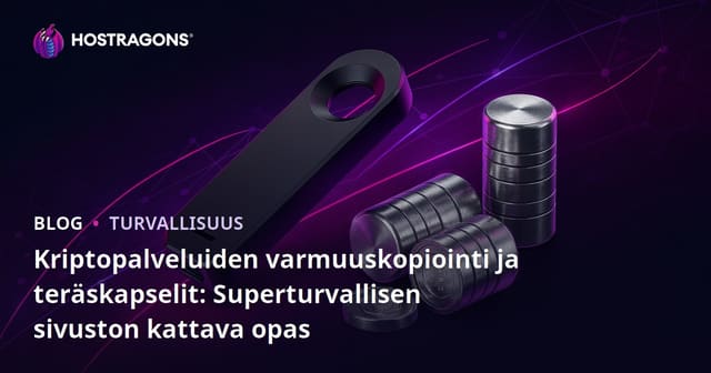 Kriptopalveluiden varmuuskopiointi ja teräskapselit: Superturvallisen sivuston kattava opas