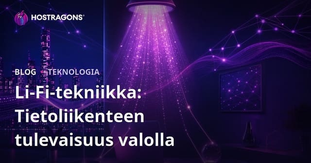 Li-Fi-tekniikka: Tietoliikenteen tulevaisuus valolla
