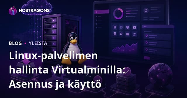 Linux-palvelimen hallinta Virtualminilla: Asennus ja käyttö