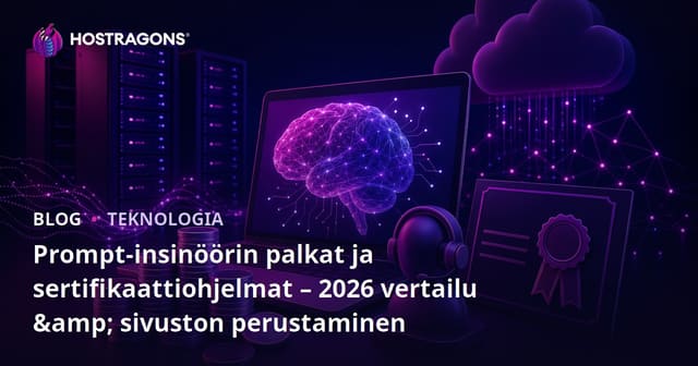 Prompt-insinöörin palkat ja sertifikaattiohjelmat – 2026 vertailu & sivuston perustaminen