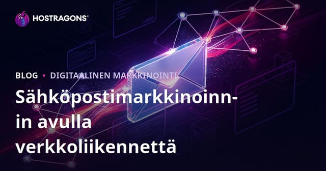 Verkkosivustoliikenteen pitäminen yllä sähköpostimarkkinoinnin avulla