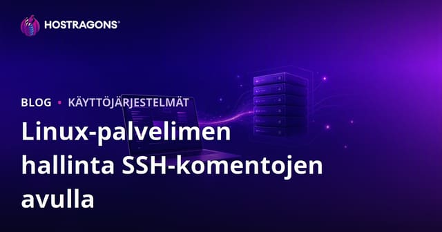 SSH-komennot Linux-palvelimen hallintaan: Webmasterin tärkeimmät terminaalikomennot