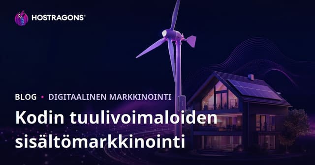 Uusiutuvan Energian ja Kotitalouksien Tuuliturbiinien Tekniset Sisältömarkkinointi