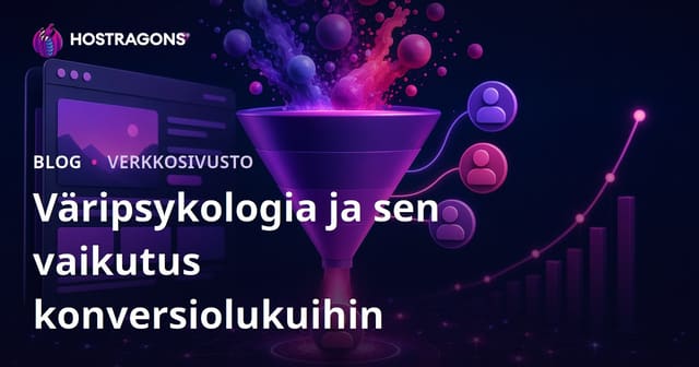 Väripsykologia ja sen vaikutus konversiolukuihin
