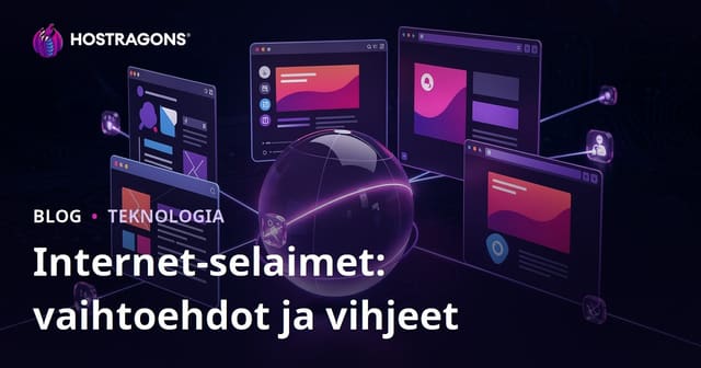 Internet-selaimet: vaihtoehdot ja vihjeet