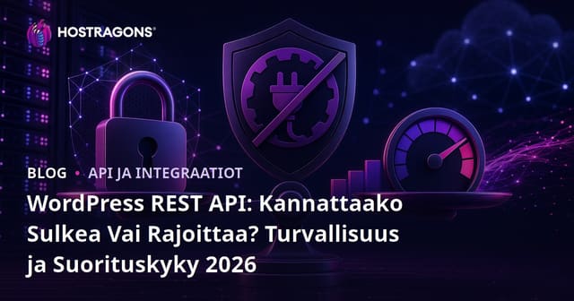 WordPress REST API: Kannattaako Sulkea Vai Rajoittaa? Turvallisuus ja Suorituskyky 2026