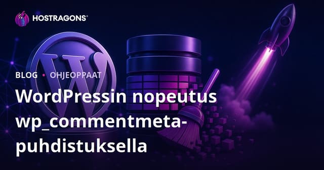 WordPress wp_commentmeta-taulun siivoaminen – nopeuta sivustosi ja optimoi tietokantaa