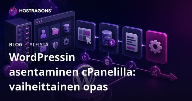 WordPressin asentaminen cPanelilla: vaiheittainen opas