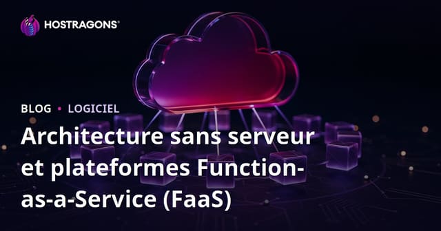 Architecture sans serveur et plateformes Function-as-a-Service (FaaS)