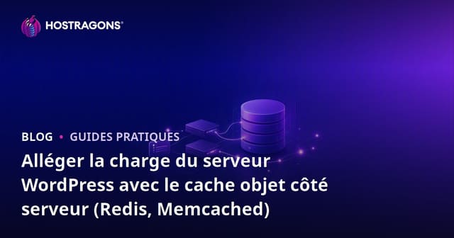 Alléger la charge du serveur WordPress avec le cache objet côté serveur (Redis, Memcached)