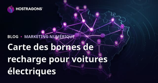 Carte des stations de recharge pour voitures électriques et méthodes pour attirer le trafic régional