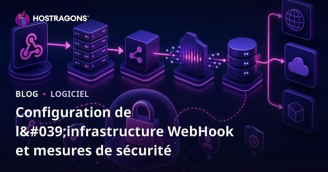 Configuration de l'infrastructure WebHook et mesures de sécurité