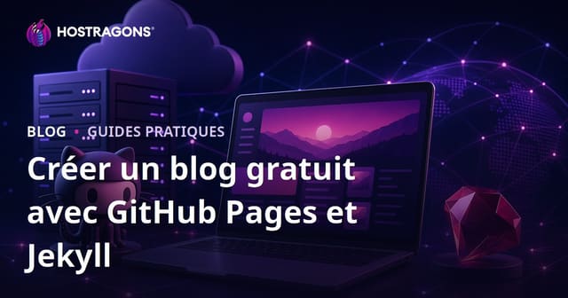 Créer un blog totalement gratuit avec GitHub Pages et Jekyll