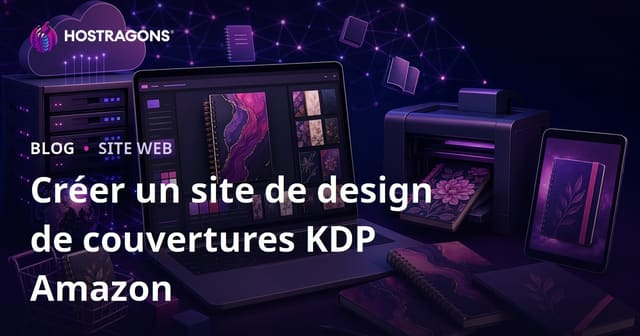 Créer un site de design de couvertures pour carnets et agendas Amazon KDP : Guide complet pour réussir