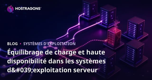 Équilibrage de Charge et Haute Disponibilité dans les Systèmes d'Exploitation des Serveurs