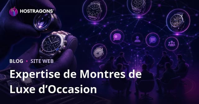Expertise des montres de luxe d’occasion et gestion de forums horlogers pour passionnés