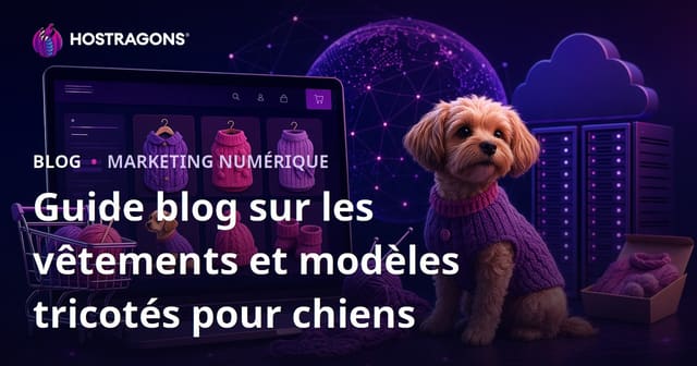 Guide du blog e-commerce : Vêtements pour chiens faits maison et modèles tricotés