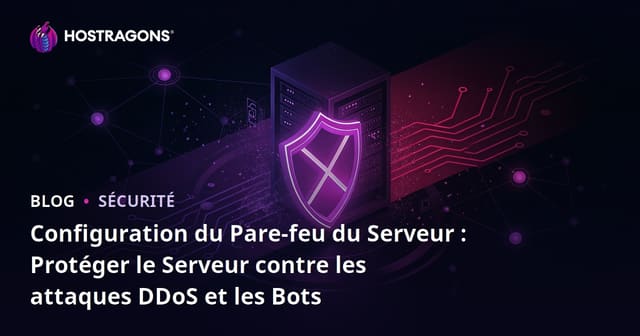 Configuration du Pare-feu du Serveur : Protéger le Serveur contre les attaques DDoS et les Bots