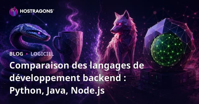 Comparaison des langages de développement backend : Python, Java, Node.js
