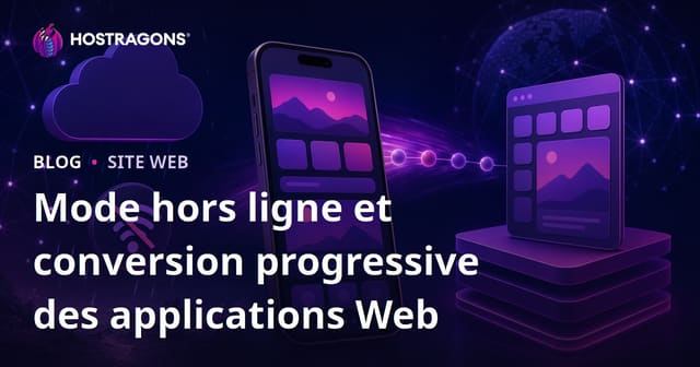 Mode hors ligne et conversion progressive des applications Web