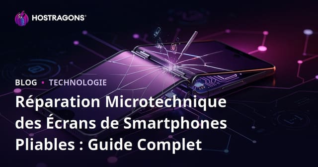 Réparation Microtechnique des Écrans de Smartphones Pliables : Guide Complet