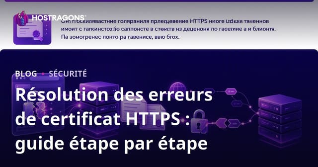 Résolution des erreurs de certificat HTTPS : guide étape par étape