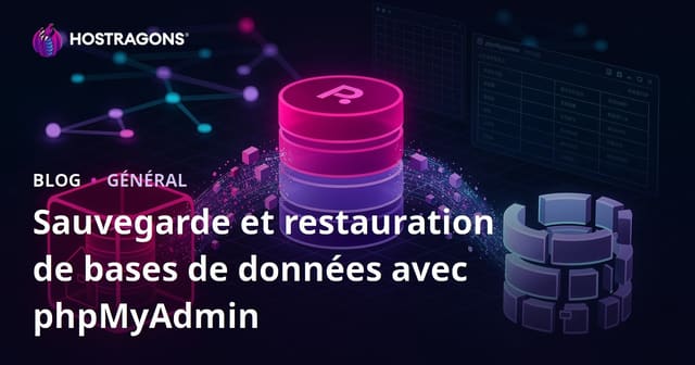Sauvegarde et restauration de bases de données avec phpMyAdmin